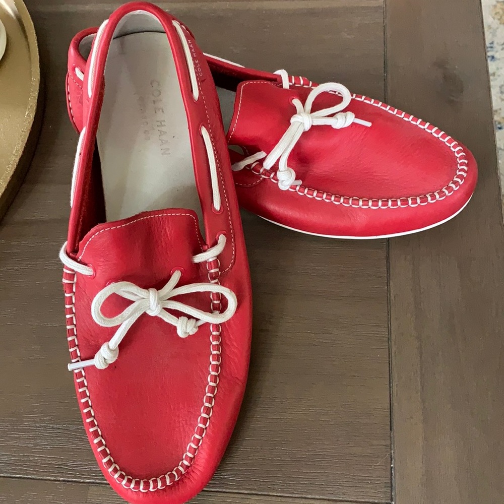 Cole Haan loafer.